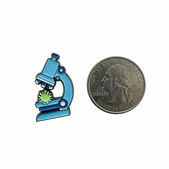 ✨Cartoon Cute Alloy Blue Chemical Enamel Pin - Laboratorist unisex Lapel Broch✨ - Picture 5 of 5